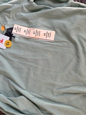 Cat & Jack Light Green Long Sleeve Tee - 2T